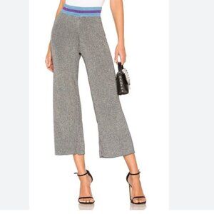 Anthropologie Splendid X Margherita Stretchy Silver Pants - Size Large - NWT